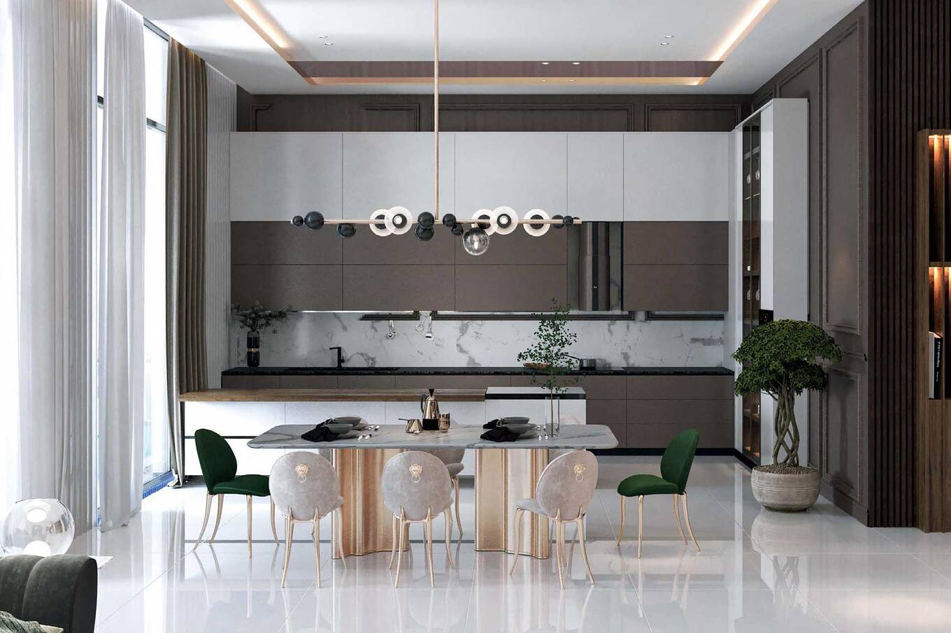 Studio, Apartment with 4 bedrooms in Jumeirah Lakes Towers, Dubai